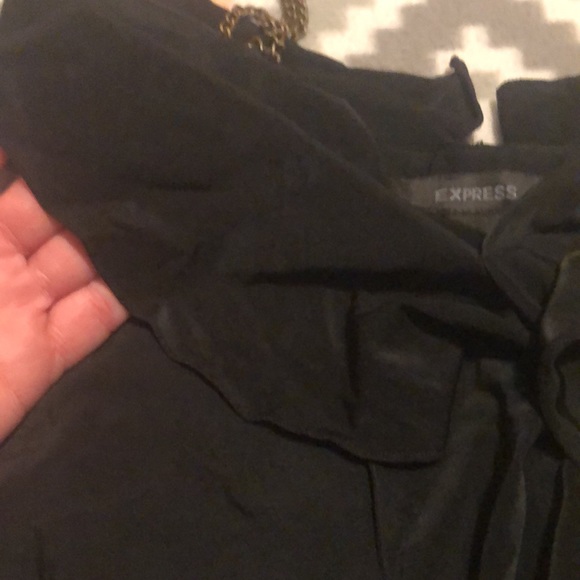 Express Womens Black With Copper Chain Straps Tank Top Size Small - Picture 5 of 12